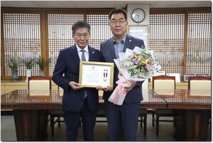 정읍시의회 이상길 의원, 대한민국지방의정봉사상 수상